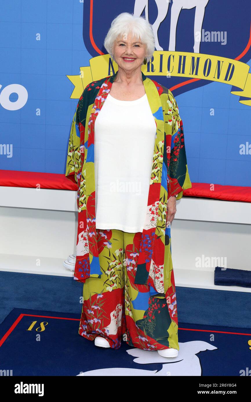Los Angeles, California. 10th giugno, 2023. Annette Badland agli arrivi per FYC Red Carpet per TED LASSO di Apple, Saban Media Center alla Television Academy di Los Angeles, CA 10 giugno 2023. Credit: Priscilla Grant/Everett Collection/Alamy Live News Foto Stock