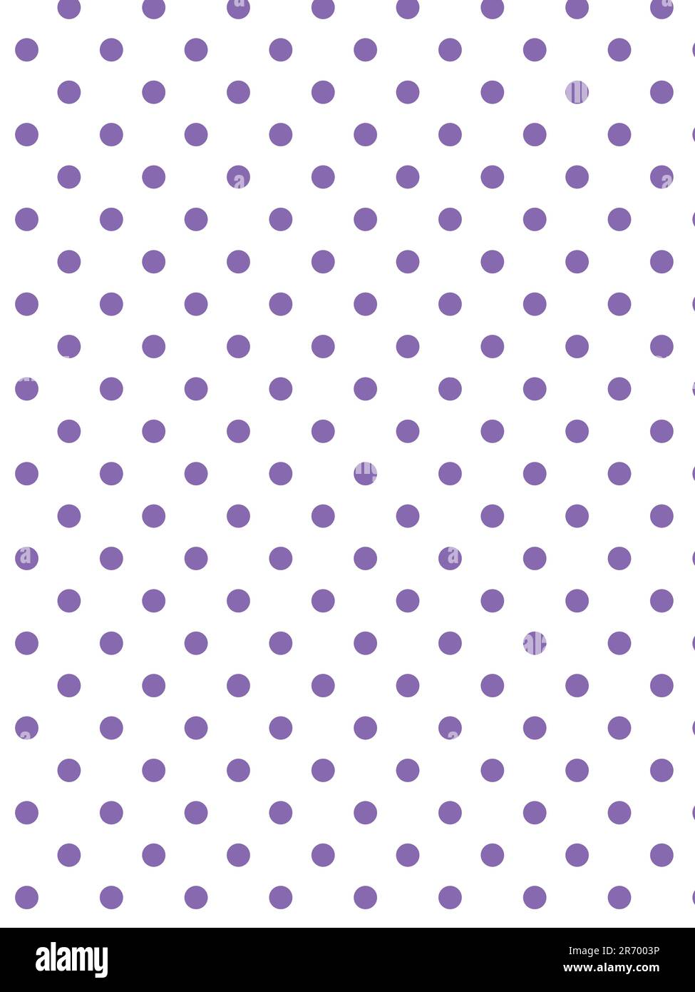 Eps8 Vector sfondo bianco con pois viola. Illustrazione Vettoriale