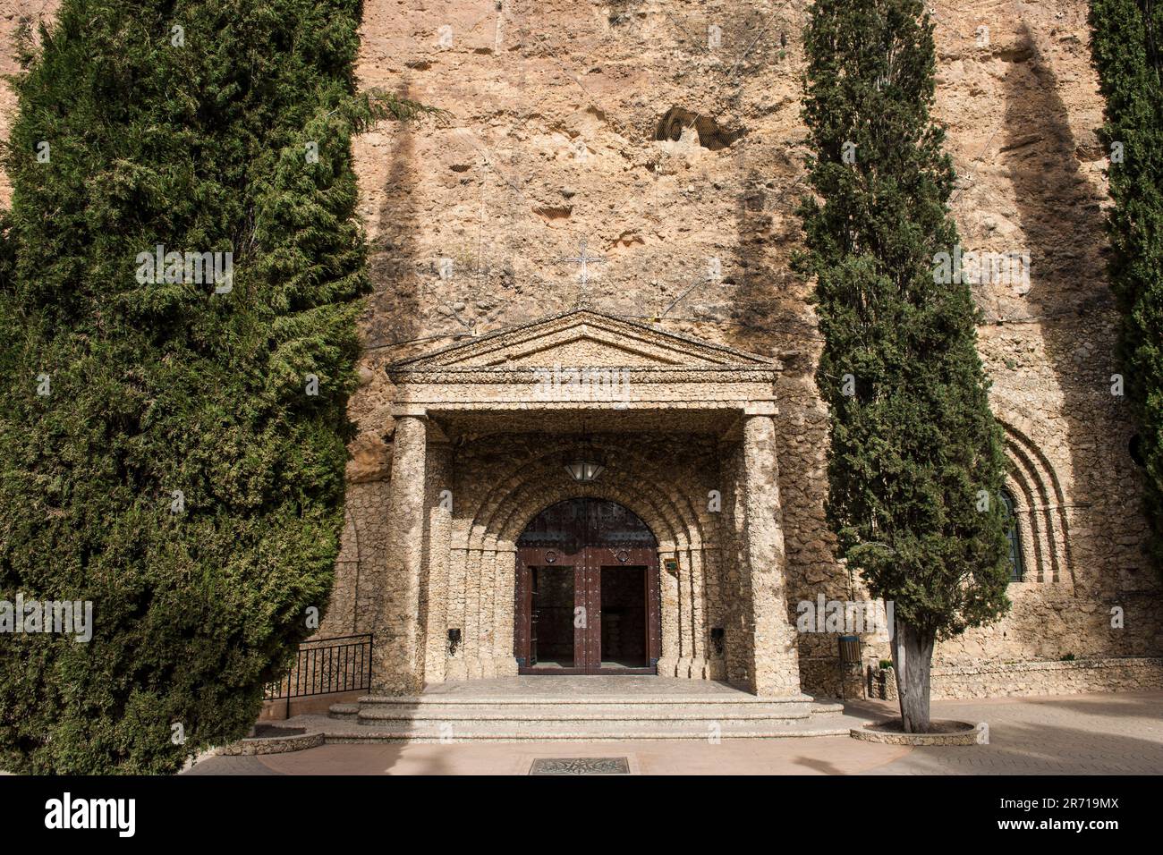 Spagna. Regione di Murcia. Calasparra. Santuario di Virgen de la esperanza Foto Stock