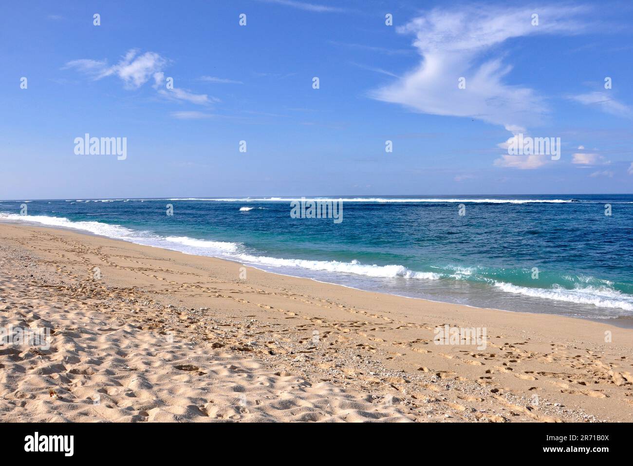 Indonesia. Isola di Sumba. Spiaggia di Nautil Foto Stock
