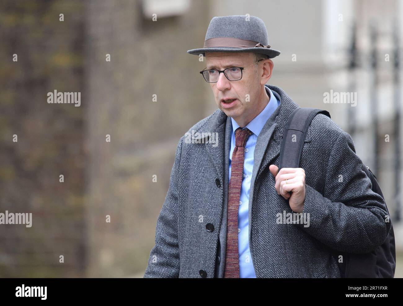 Sir Anthony Finkelstein - ingegnere e informatico e consigliere scientifico capo per la sicurezza nazionale al governo HM (fino al 2021) a Downing Foto Stock