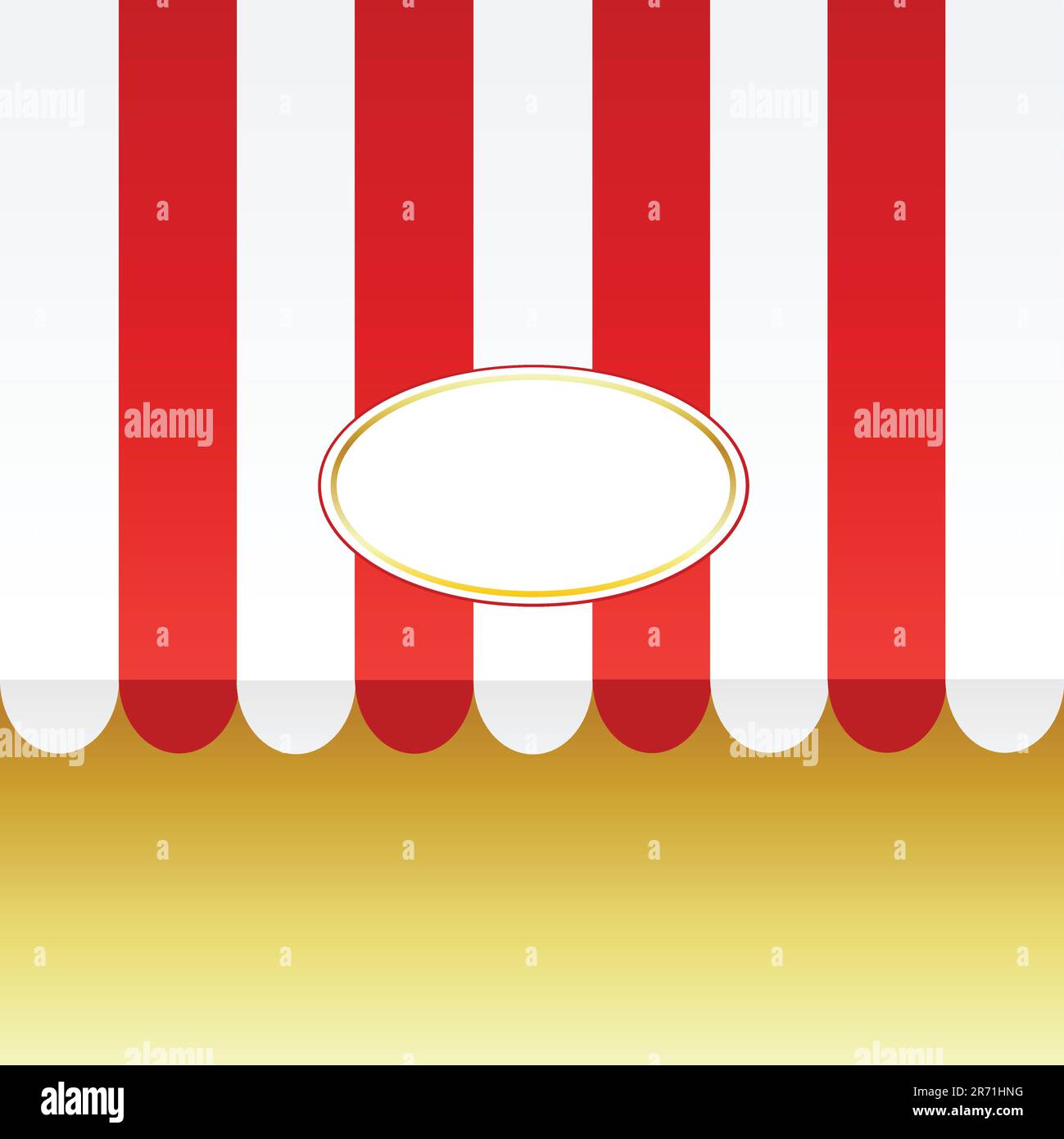 illustrazione vettoriale di una tenda Illustrazione Vettoriale