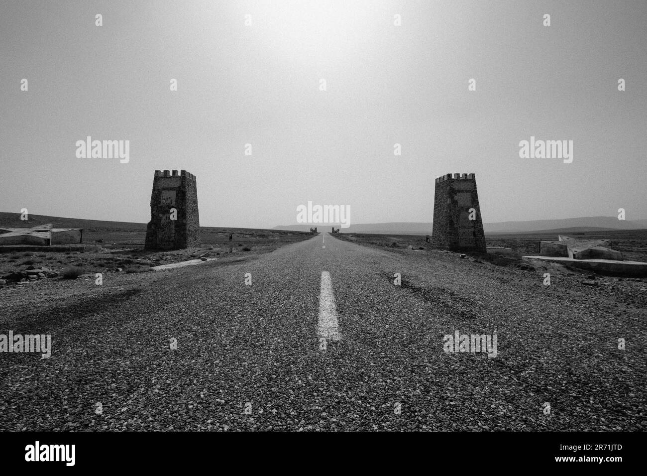 Il Marocco, Taroudant, su strada Foto Stock