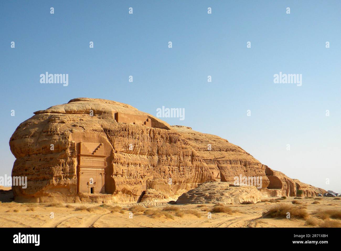 Deserto arabo. Arabia Saudita Foto Stock