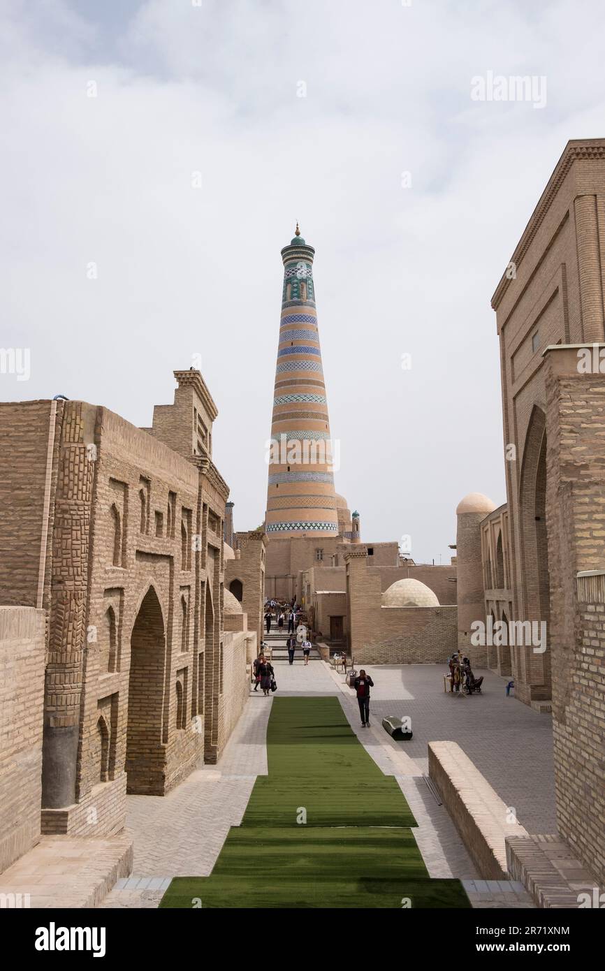 Uzbekistan. Khiva. orizzontale Foto Stock