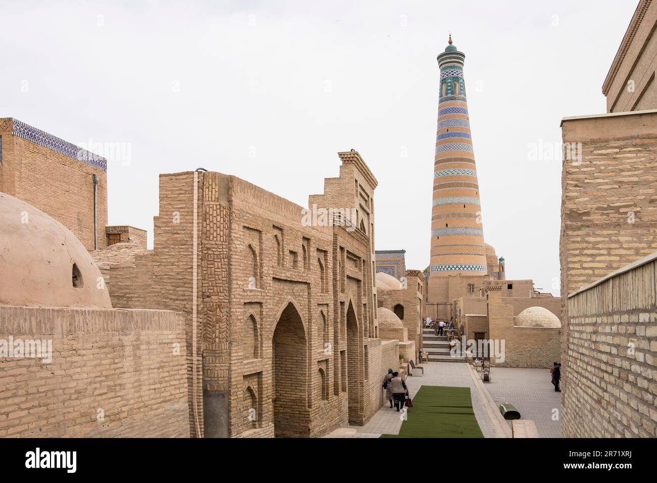Uzbekistan. Khiva. orizzontale Foto Stock