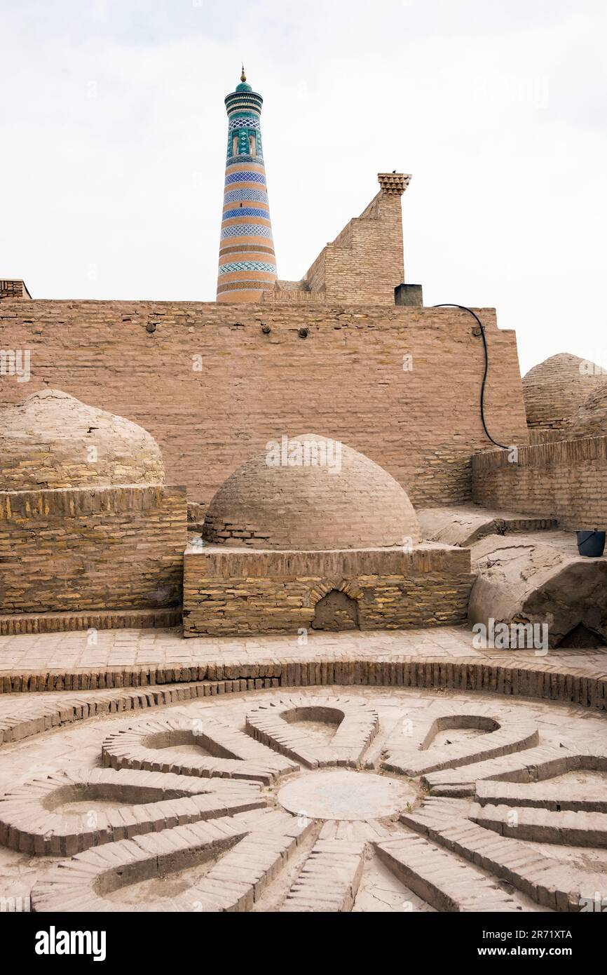 Uzbekistan. Khiva. orizzontale Foto Stock
