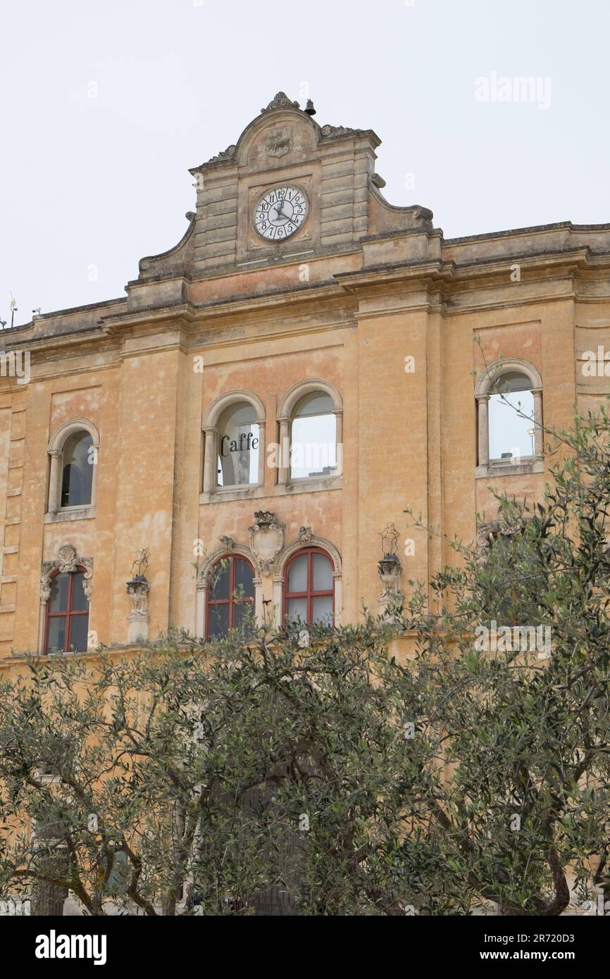 Palazzo dell'annunziata. piazza vittorio veneto. matera Foto Stock