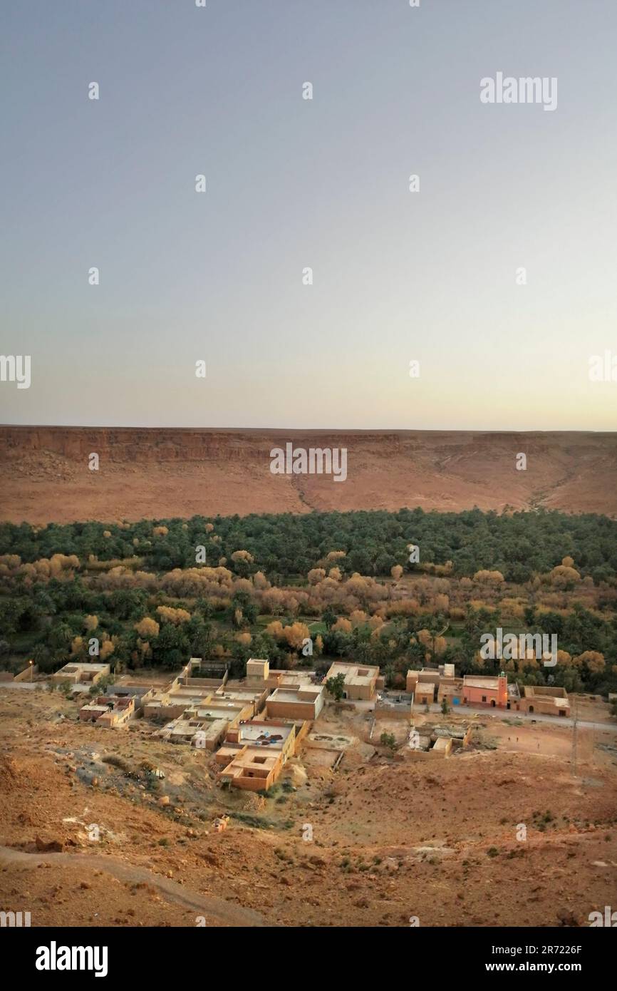 Marocco. Valle di Ziz Foto Stock