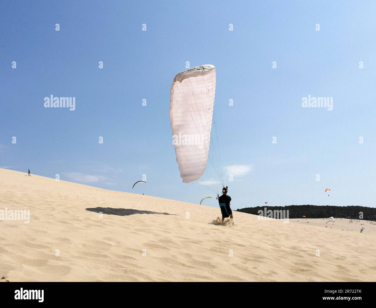 Francia. Nuova Aquitania. Arcachon. Duna di Pilat Foto Stock