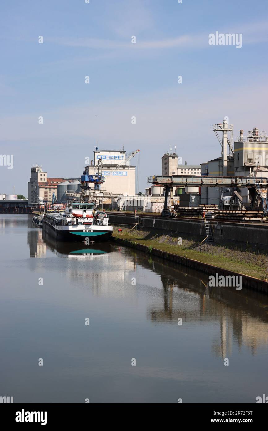 ora del porto Foto Stock
