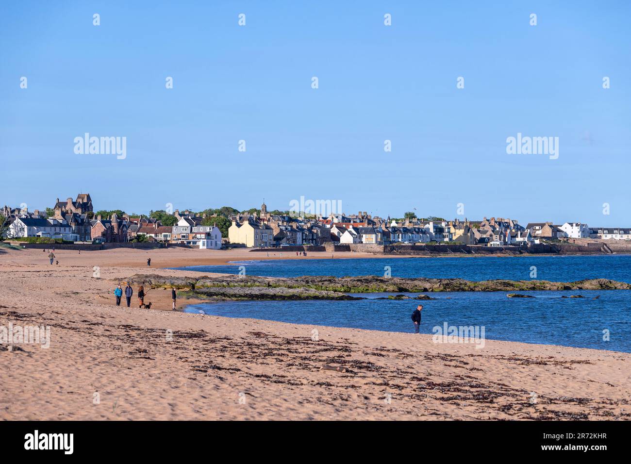 Earlsferry Beach, Elie and Earlsferry, Fife, Scozia, Regno Unito Foto Stock