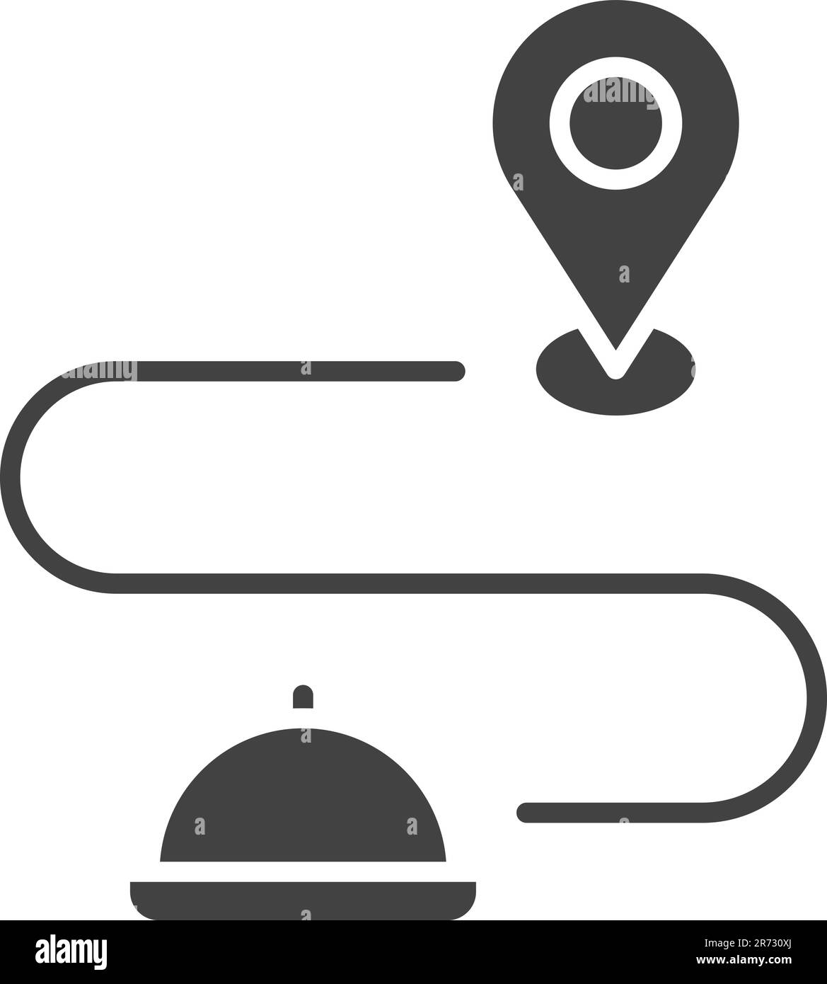 Icona di tracciamento immagine vettoriale. Illustrazione Vettoriale