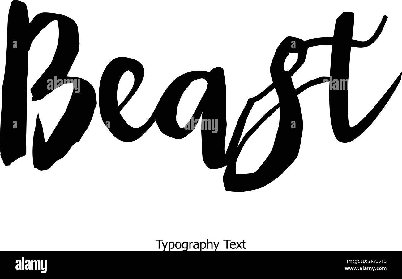 Elegante grassetto tipografia testo lettering citazione Vector Design Illustrazione Vettoriale