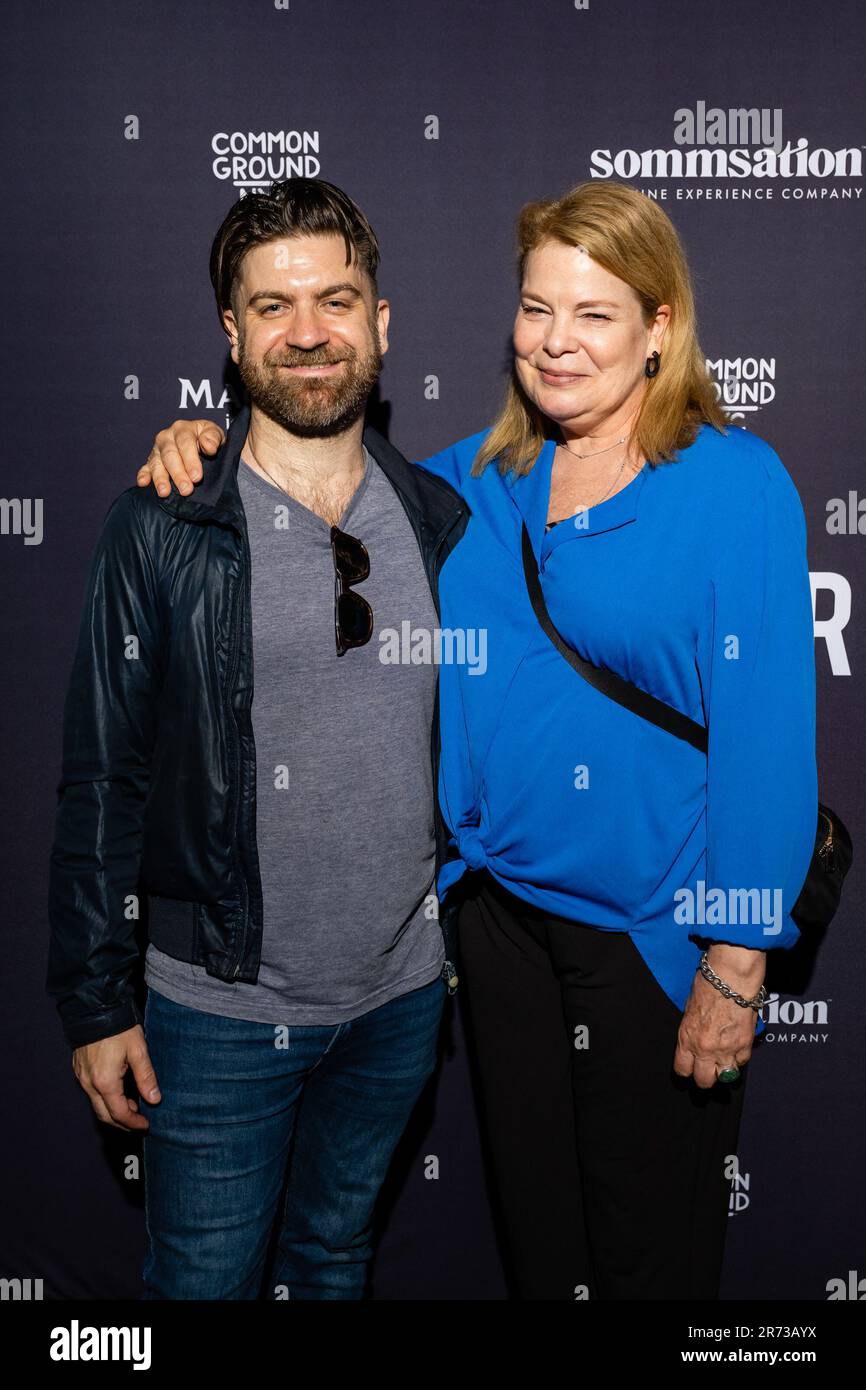 Harris Doran, Catherine Curtin all'evento di prima carne adatto durante il Tribeca Festival 2023 il 11 giugno 2023 a New York City. Credit: LU Chau/Photagonist/MediaPunch Foto Stock