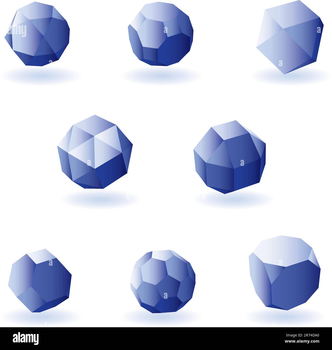 Sfondo del vettore geometrico 3d astratto Illustrazione Vettoriale