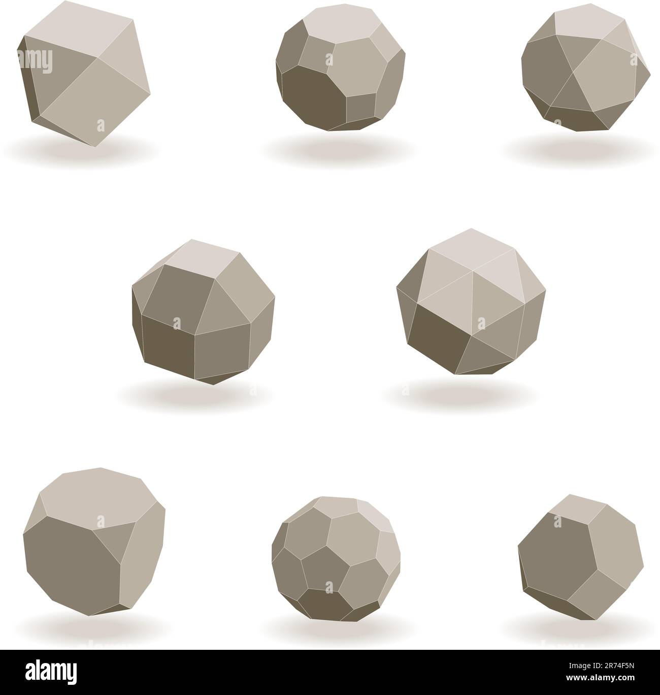 Sfondo del vettore geometrico 3d astratto Illustrazione Vettoriale