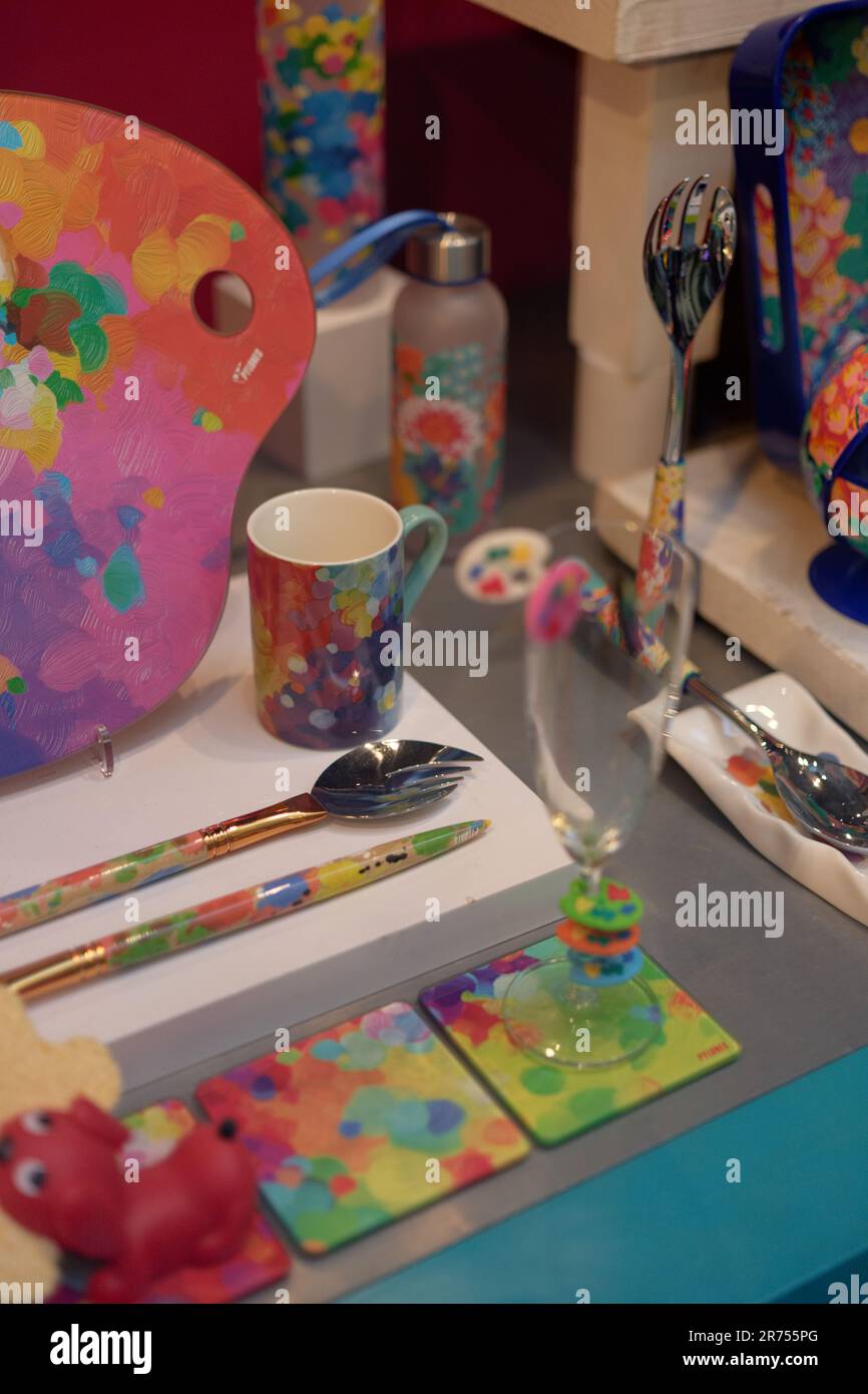 Negozi italiani e souvenir Foto Stock