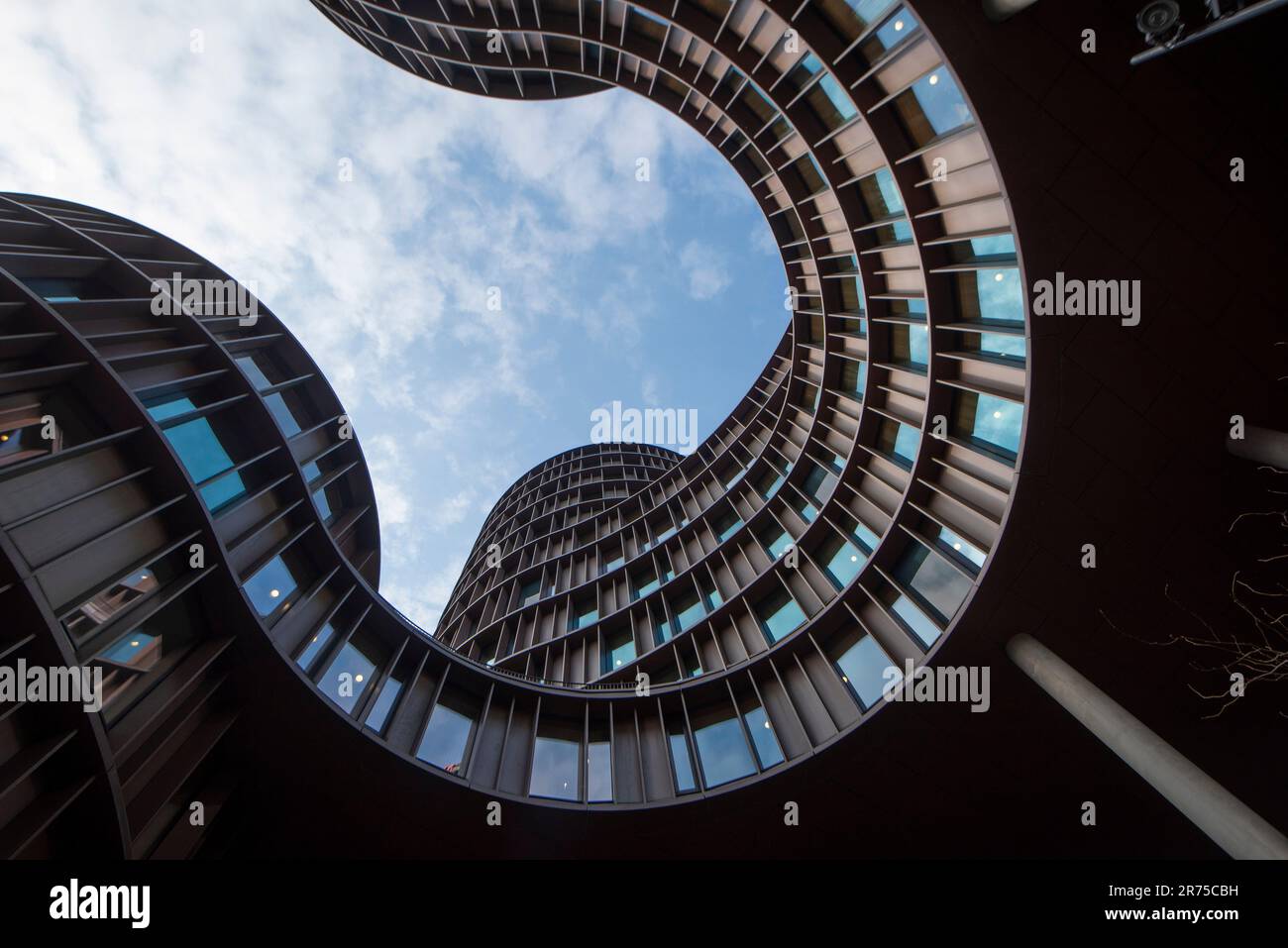 Le Axel Towers, sono tra i più nuovi punti di riferimento di Copenhagen, Copenhagen, Danimarca Foto Stock