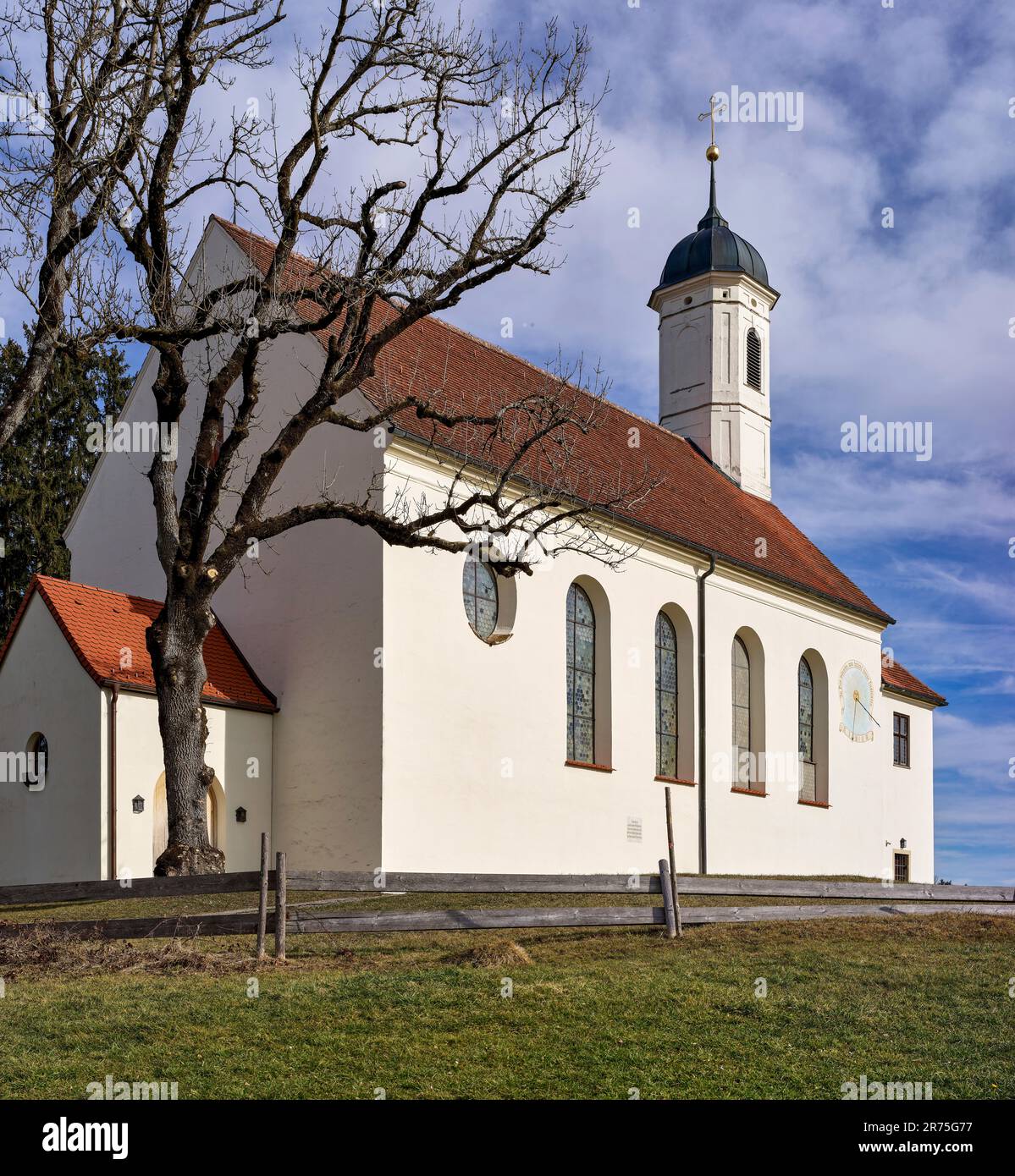 Santa Croce vicino a Fronreiten, Ostallgäu Foto Stock