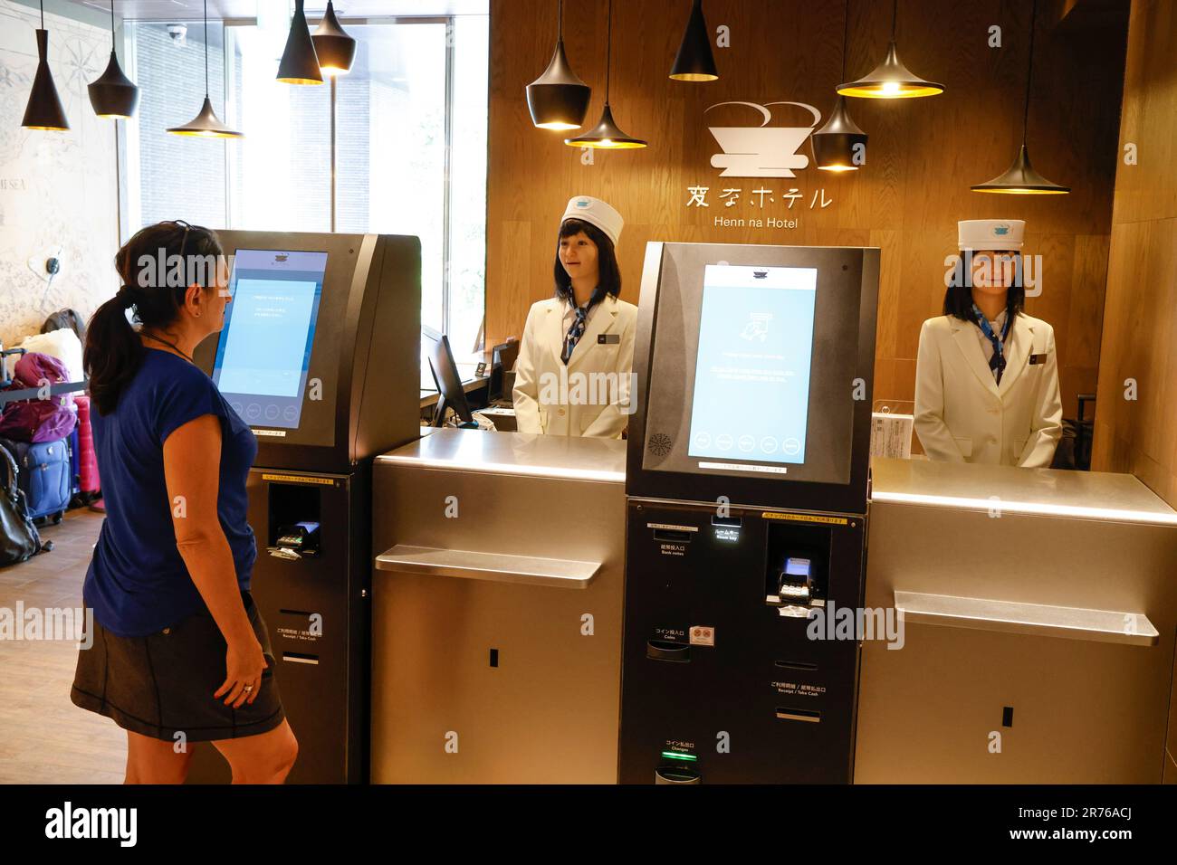 ROBOT A TOKYO Foto Stock