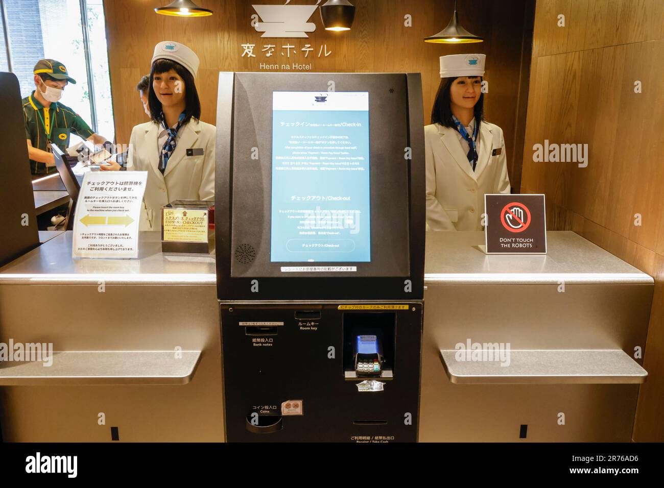 ROBOT A TOKYO Foto Stock