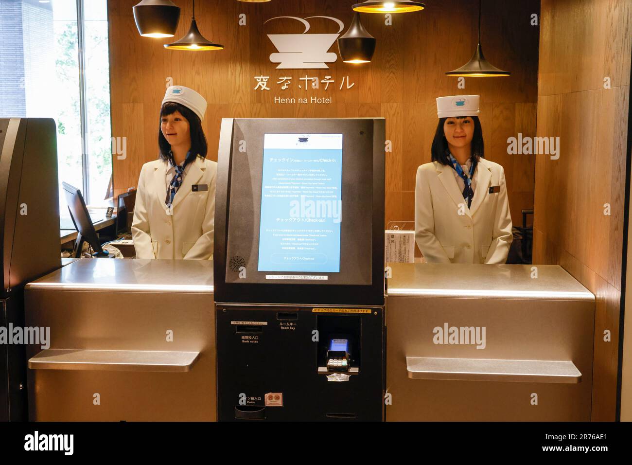 ROBOT A TOKYO Foto Stock