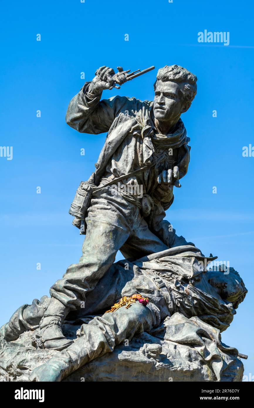 Monumento ai Fratelli Cairoli, Colle Pinciano, Roma, Lazio, Italia Foto Stock