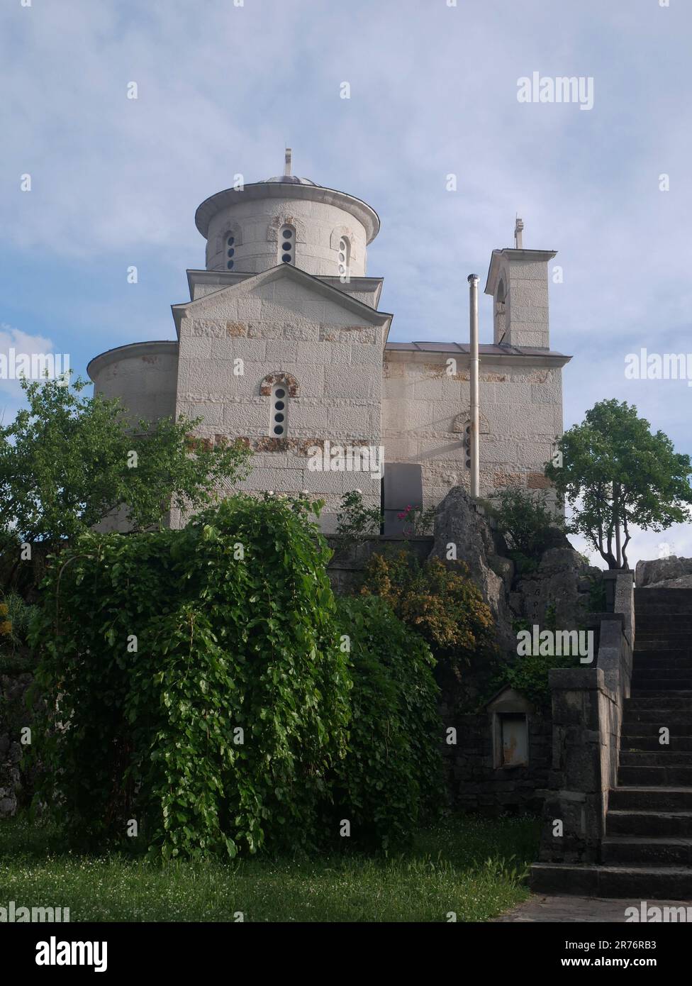 Monastero inferiore di Ostrog, Montenegro Foto Stock