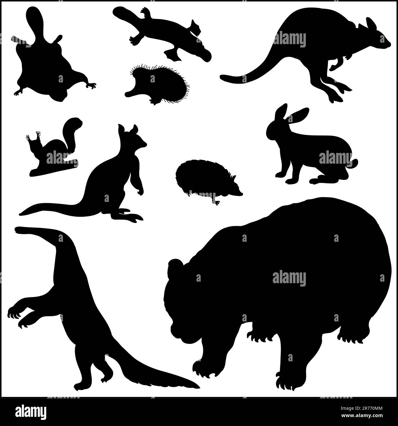 Set di animali Illustrazione Vettoriale