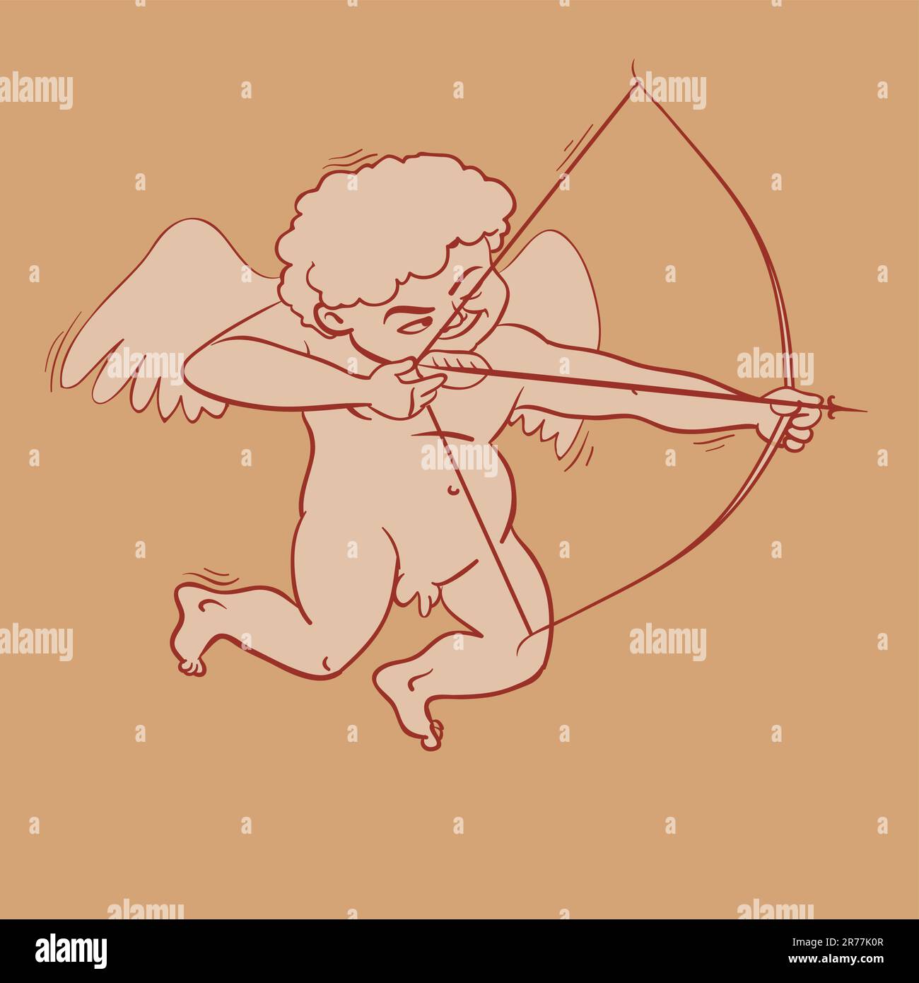 Cupido Illustrazione Vettoriale