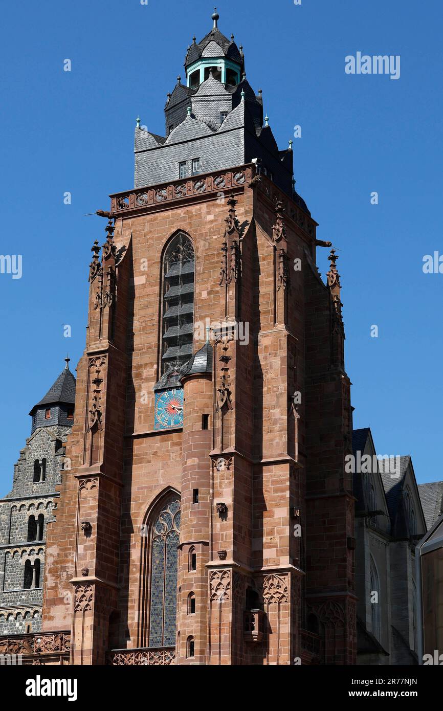 Wetzlar,Hessen;Deutschland 04.06.2023 Der Wetzlarer Dom Foto:Norbert Schmidt Foto Stock