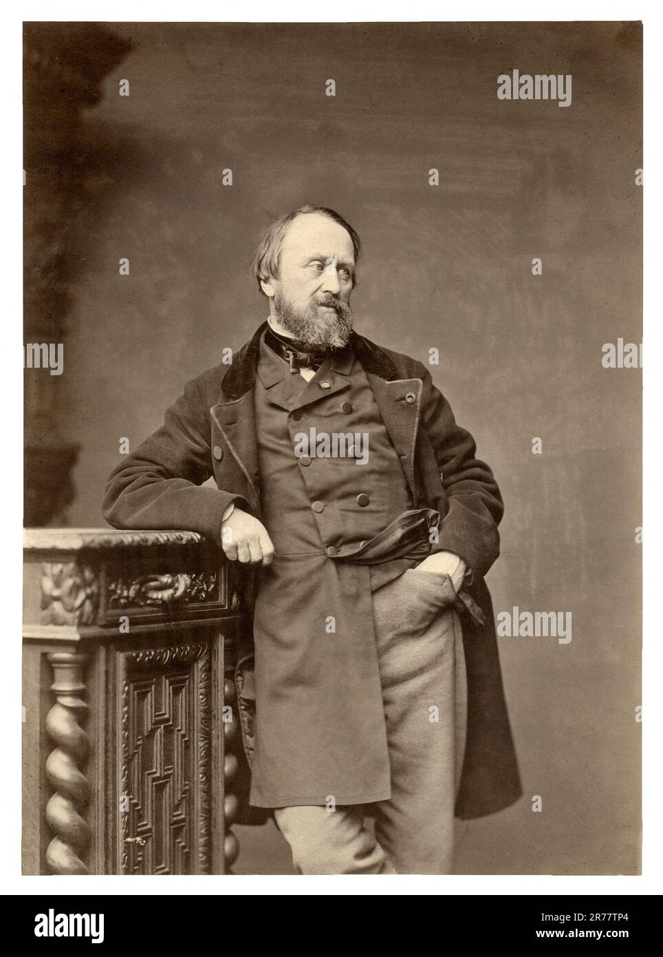 Hippolyte Flandrin, 1862, di Robert Jefferson Bingham Foto Stock