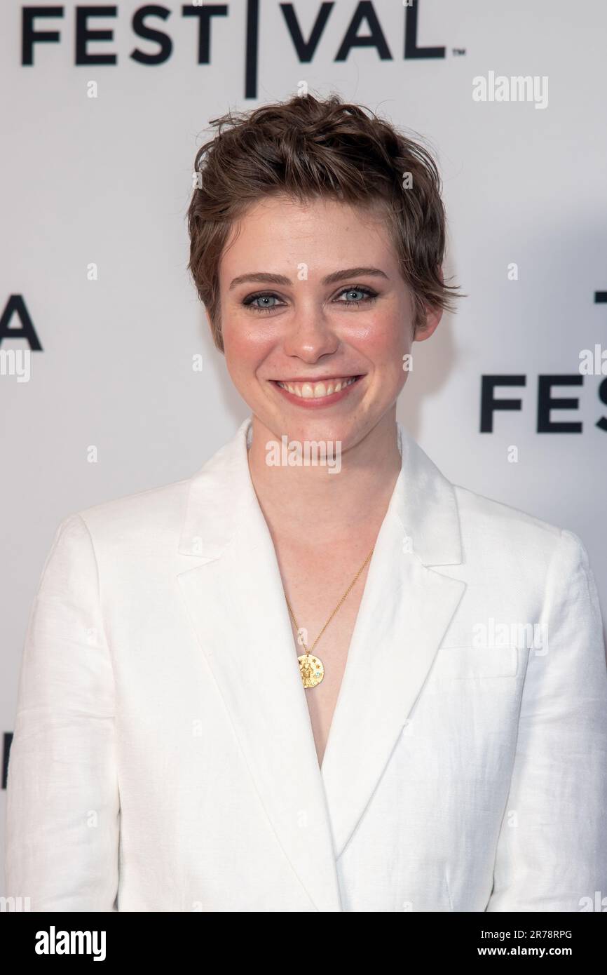 NEW YORK, NEW YORK - 13 GIUGNO: Sophia Lillis partecipa alla prima edizione di 'The Adults' durante il Tribeca Festival 2023 al SVA Theatre il 13 giugno 2023 a New York City. Foto Stock