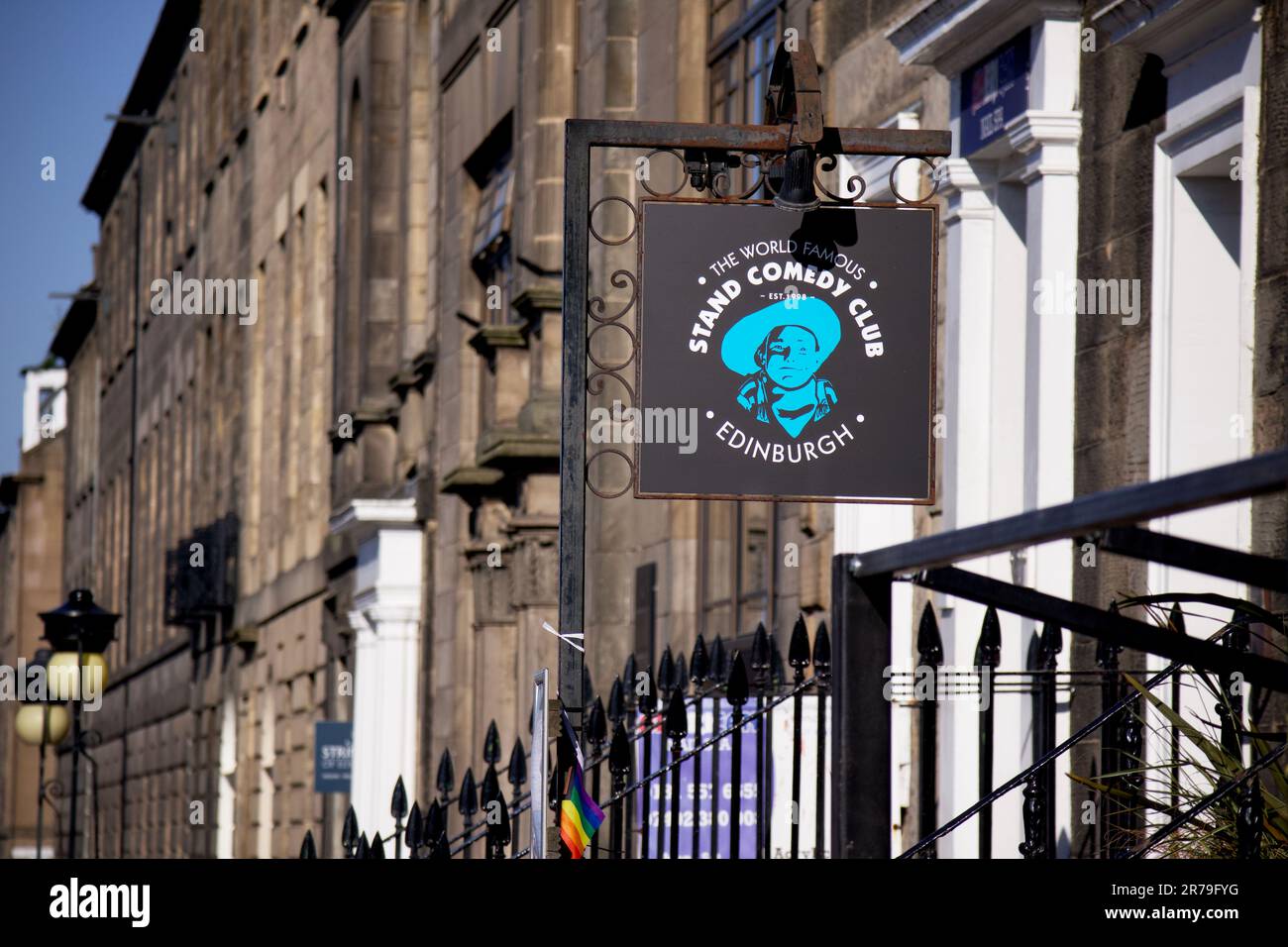 Stand Comedy Club, Edimburgo, Regno Unito Foto Stock