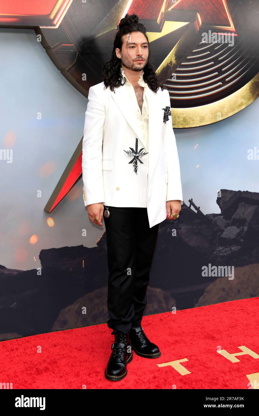 Ezra Miller bei der Premiere des Kinofilms 'The Flash' im Ovation Hollywood. Los Angles, 12.06.2023 Foto Stock