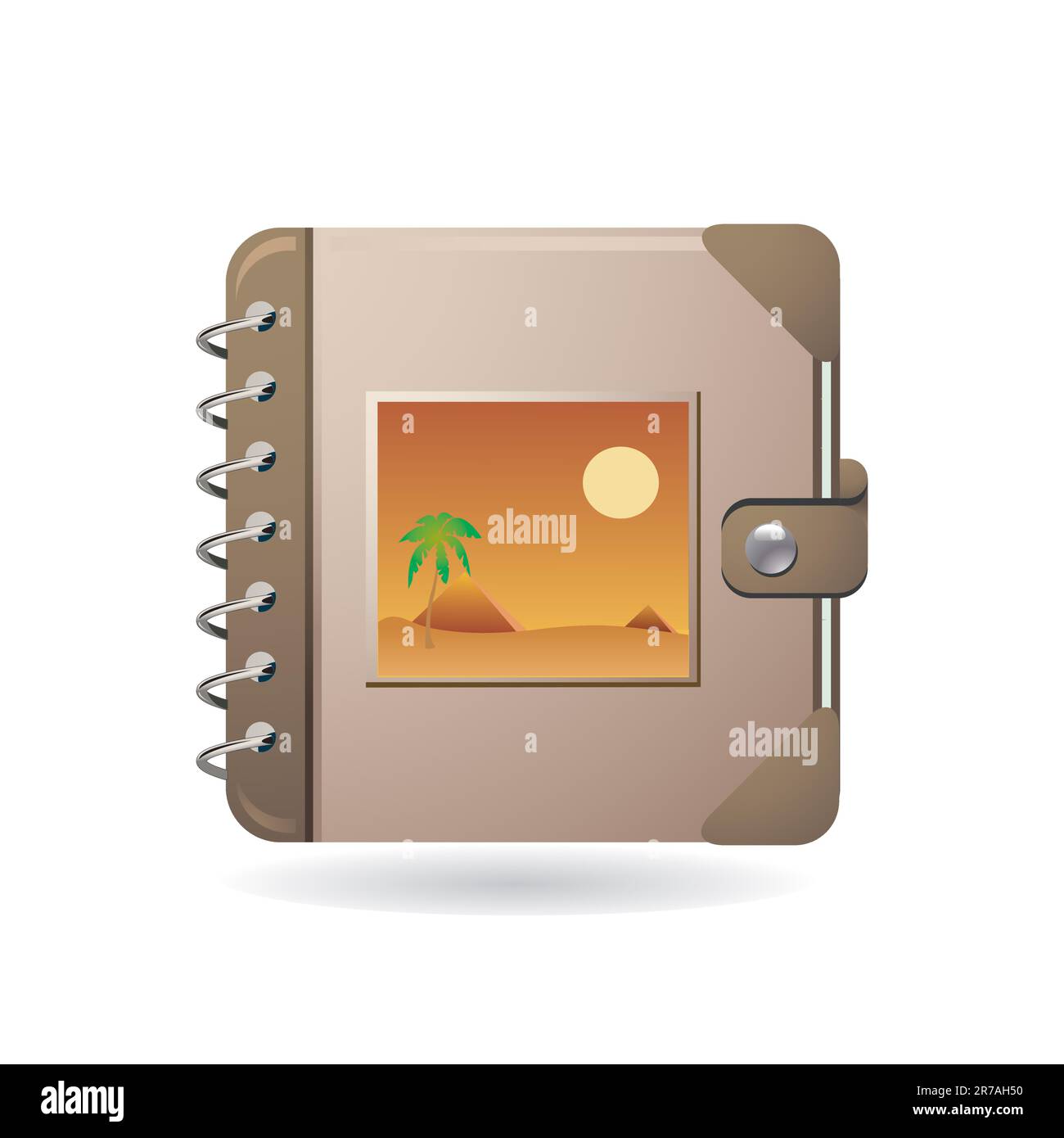 album fotografico Illustrazione Vettoriale