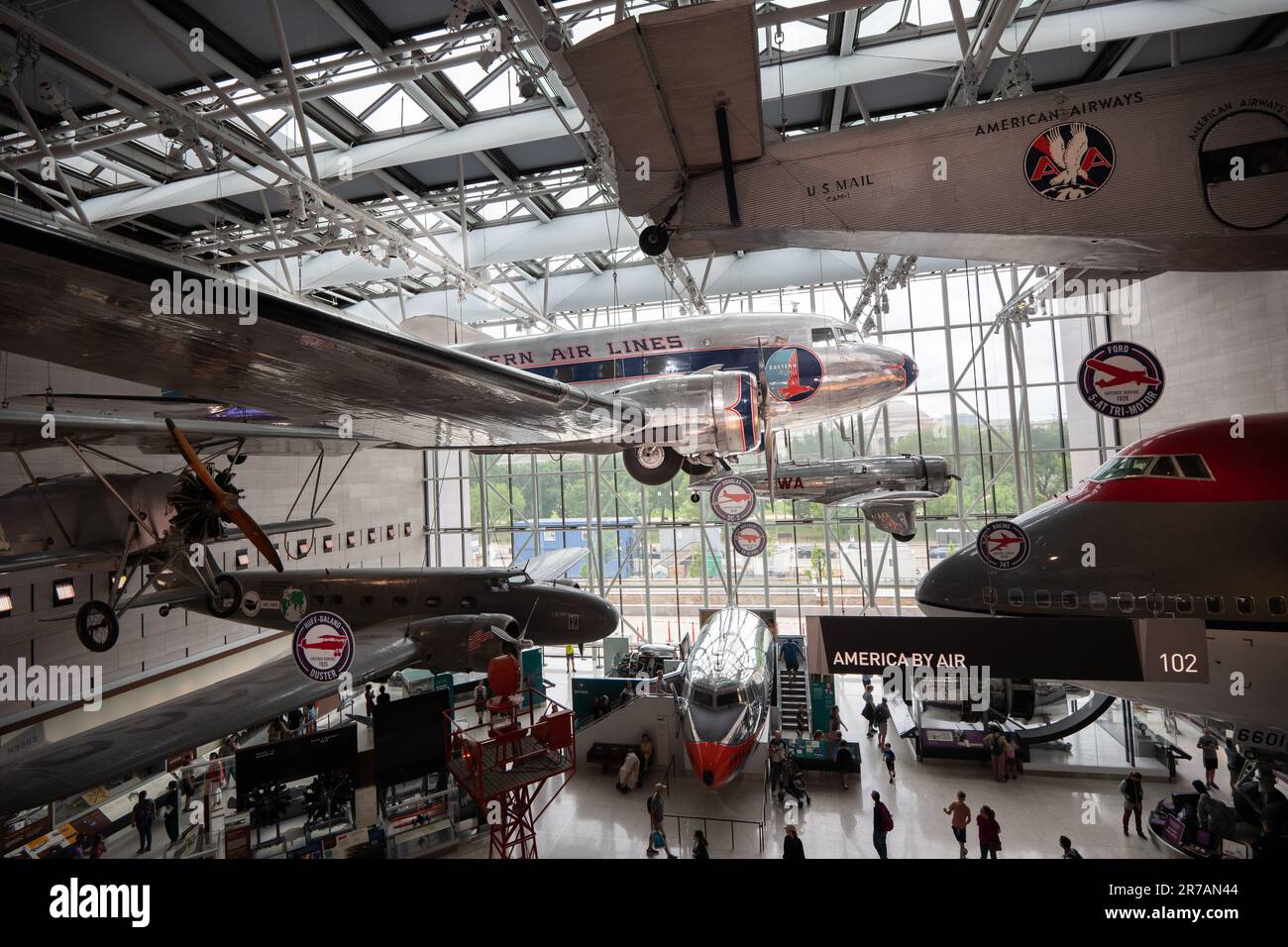 National Air and Space Museum in Washington, D.C.Picture: Garyroberts/worldwidefeatures.com Foto Stock