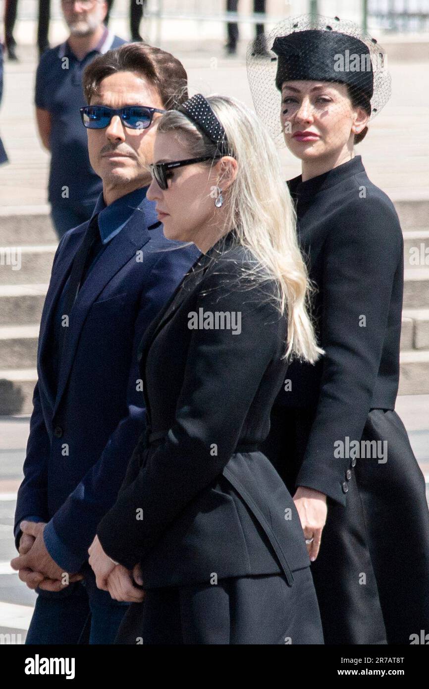 Family Members Of Former Italian Premier Silvio Berlusconi From Left family-members-of-former-italian-premier-silvio-berlusconi-from-left