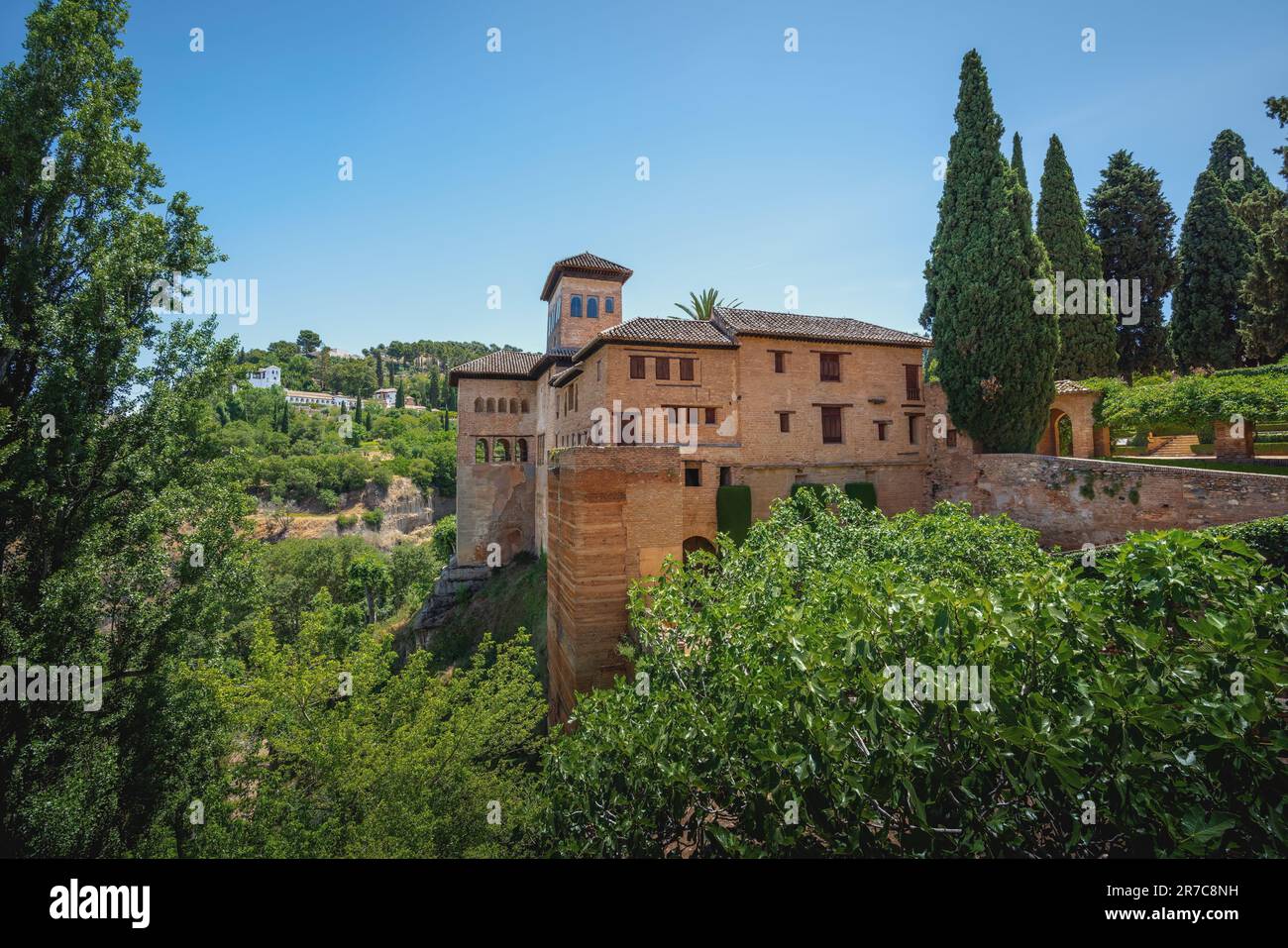El Partal all'Alhambra - Granada, Andalusia, Spagna Foto Stock