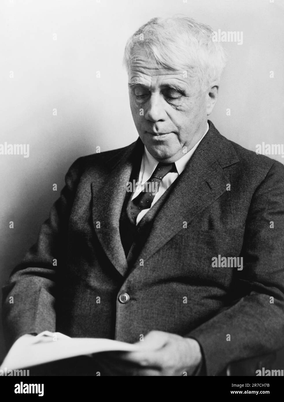 Stati Uniti: 1941 poeta Robert Frost Foto Stock
