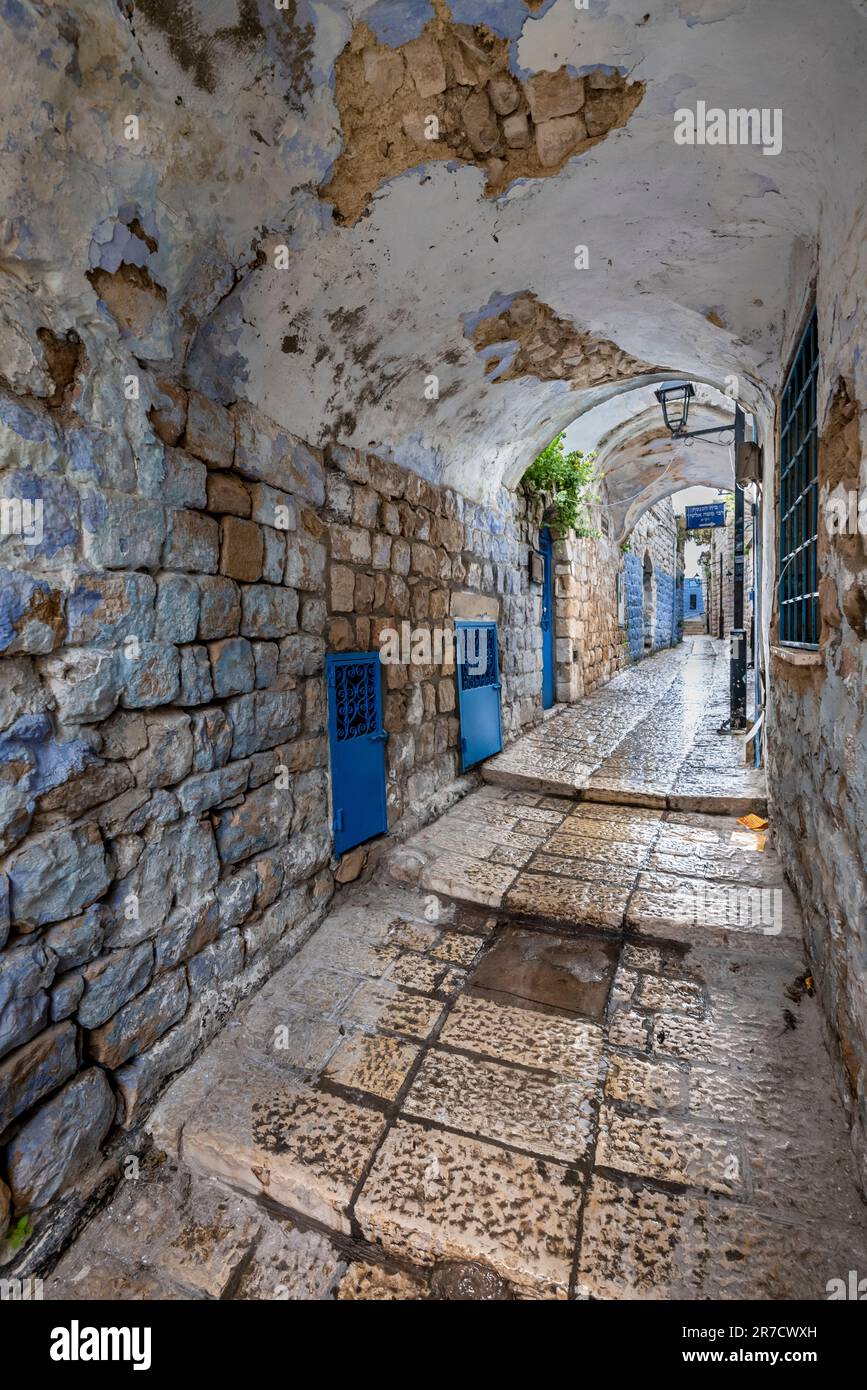 SAFED GALILEA ISRAELE Foto Stock