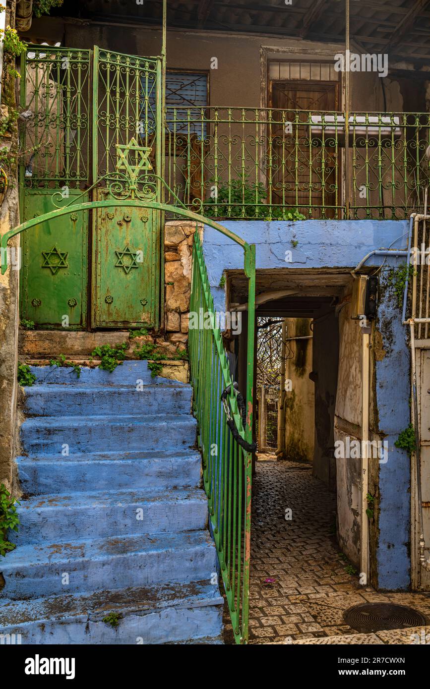 SAFED GALILEA ISRAELE Foto Stock