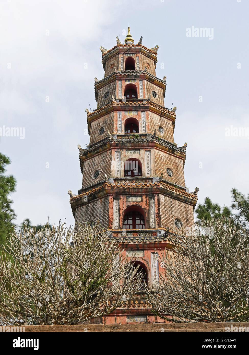 Vietnam, provincia di Thua Thien Hue, Città di Hue, dichiarata Patrimonio dell'Umanità dall'UNESCO, Città Proibita o Città Viola nel cuore della Città Imperiale, Thie Foto Stock