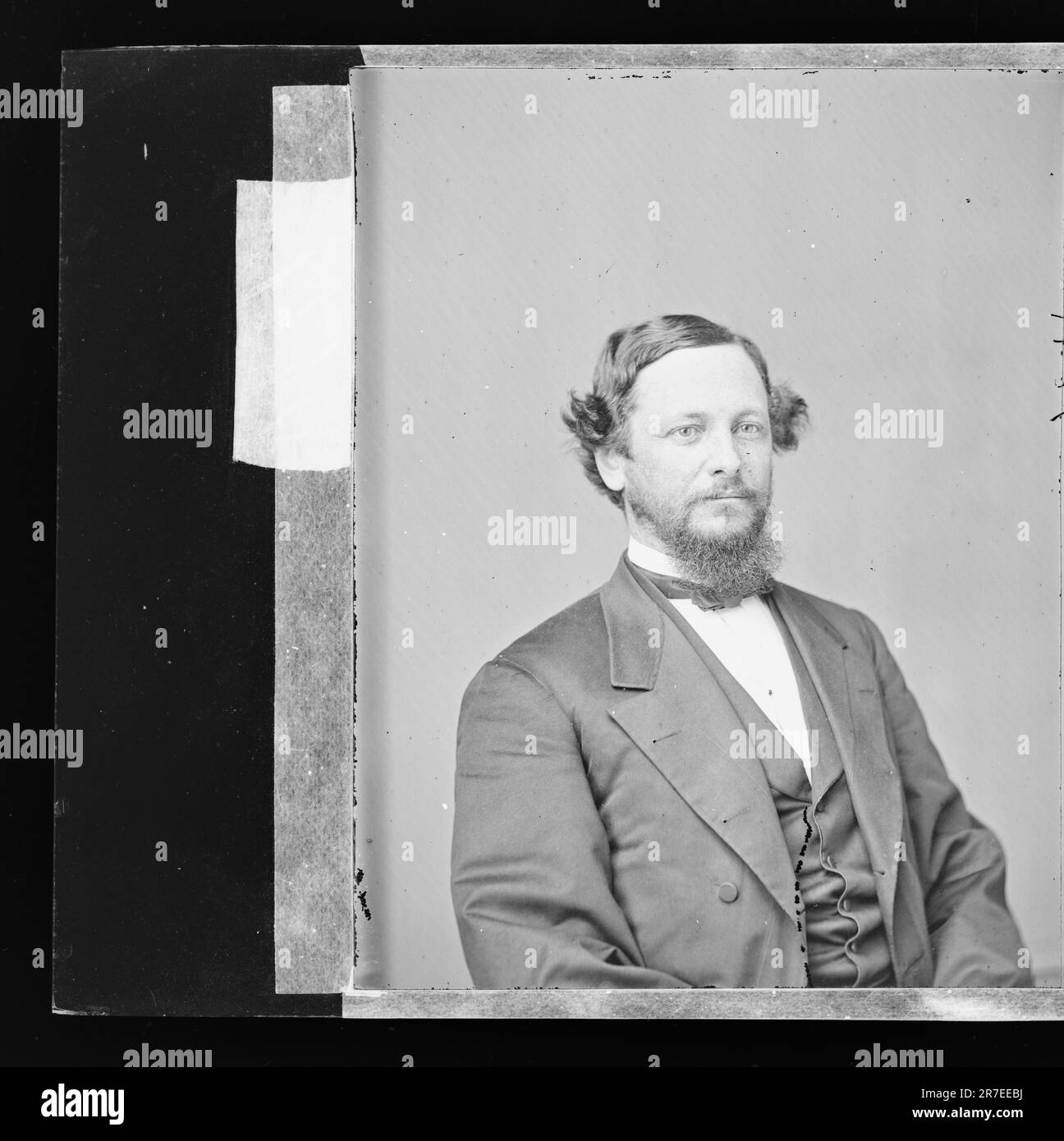 Uomo non identificato c. 1860-70 Foto Stock