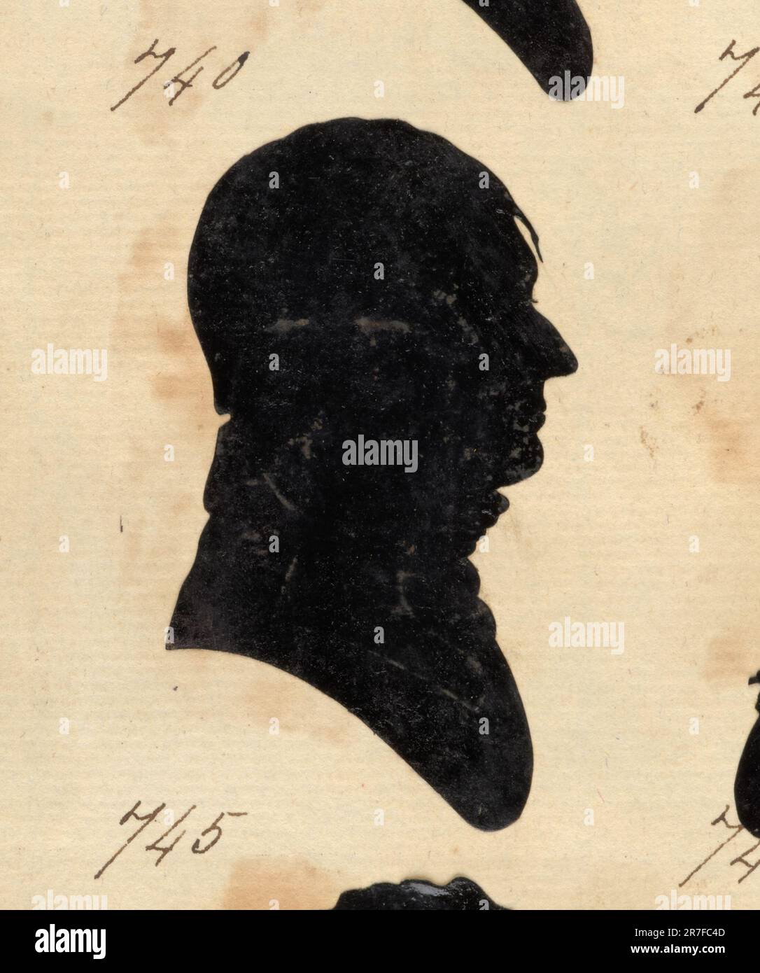 Uomo della famiglia Saint-Just 1803-1812 Foto Stock