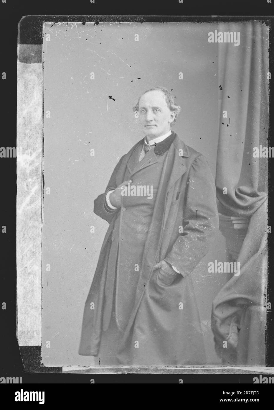 Uomo non identificato c. 1860-70 Foto Stock