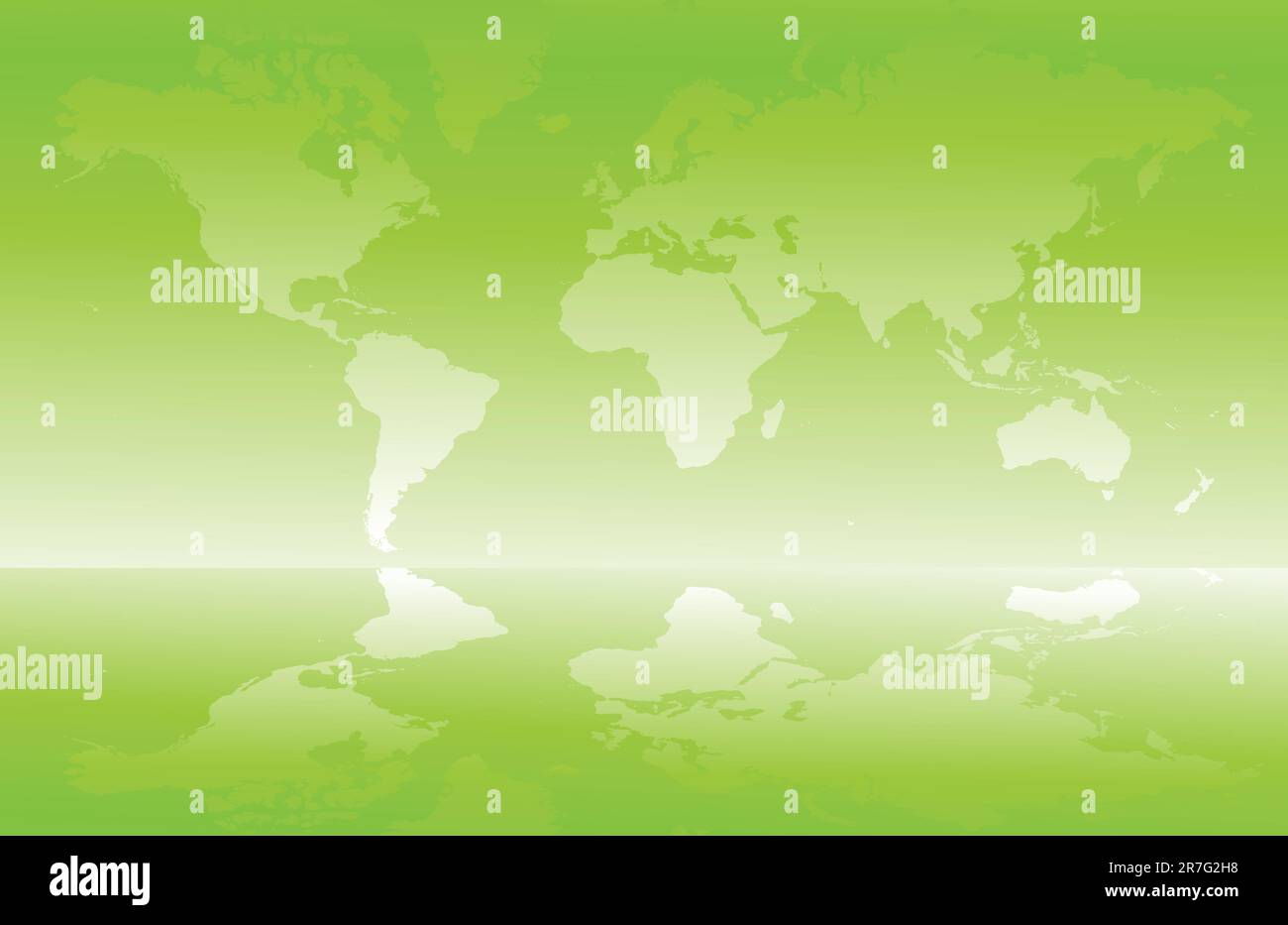 mappa vettoriale del mondo Illustrazione Vettoriale