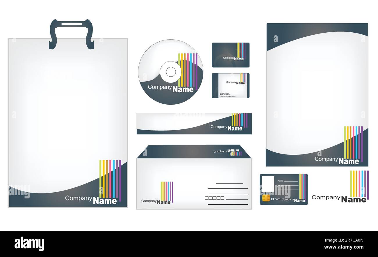 Corporate modello di business Illustrazione Vettoriale