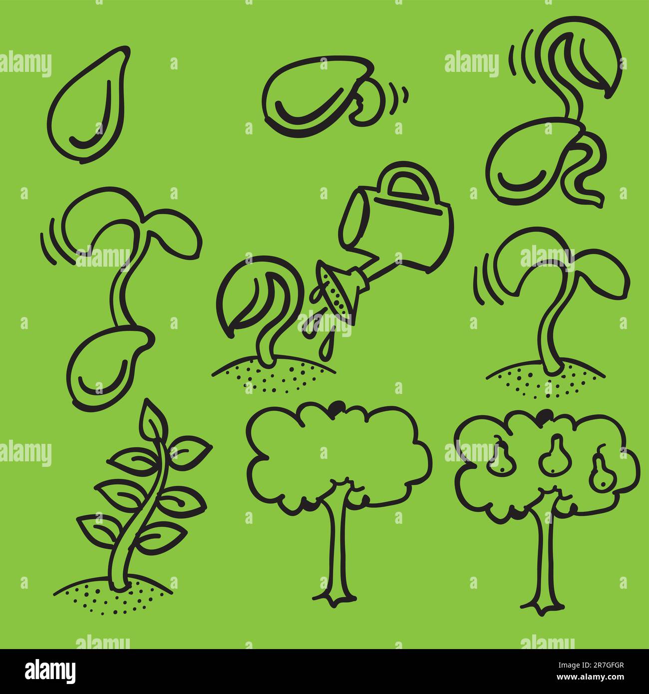 MAPA - Guanti da giardinaggio per bambini, in tessuto poliammide con rivestimento in nitrile, protezione e comfort, 1 paio, taglia 7/8 anni